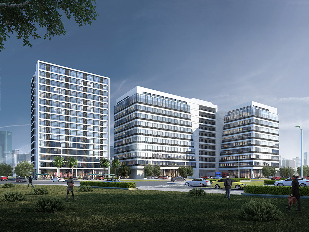 星河實業建筑設計效果圖